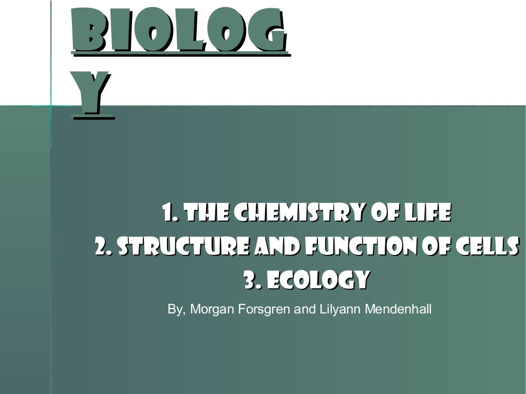 Biology Power Point