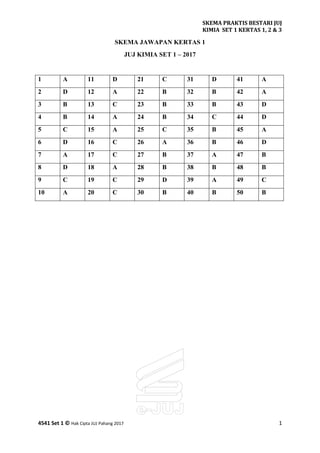 Chem Juj K1 K2 K3 Skema Jawapan Set 1