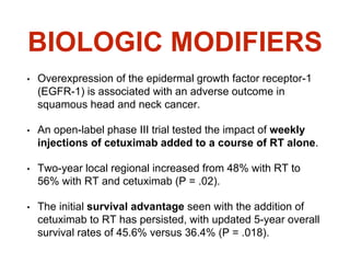 Chemical modifiers of radiotherapy | PPTX