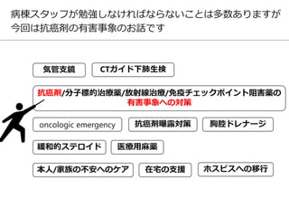肺癌化学療法を看るために 殺細胞性抗癌剤