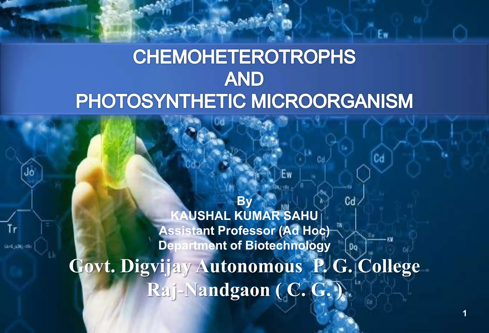 are chemoheterotrophic organisms that are neither plants nor animals.