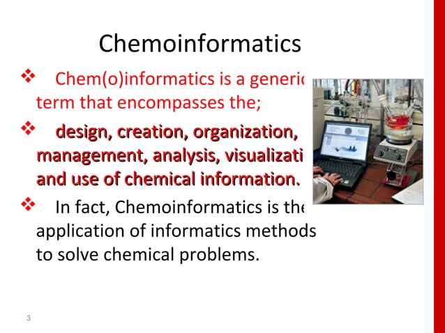 Chemoinformatic | PPT