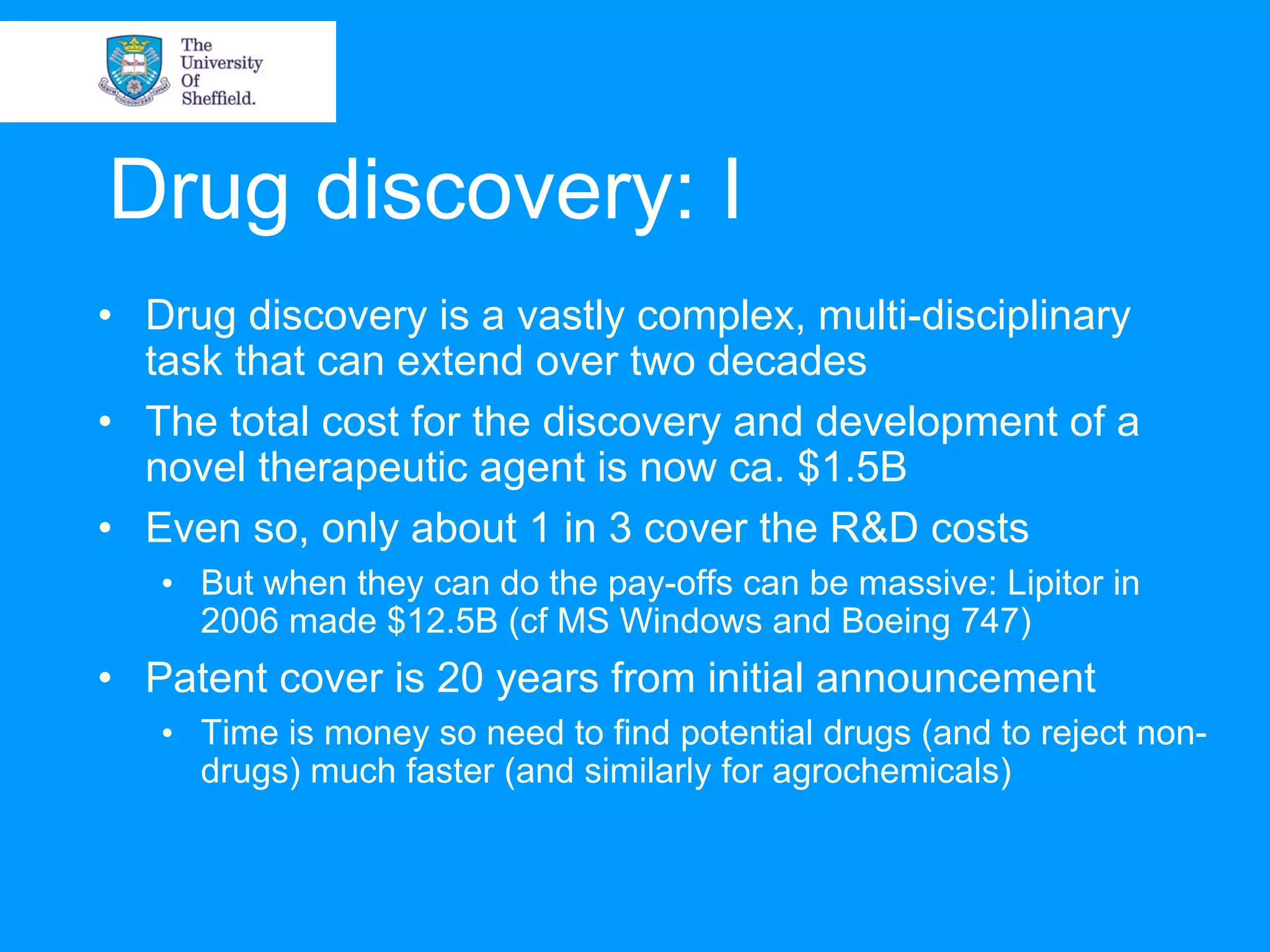 Chemoinformatics and information management