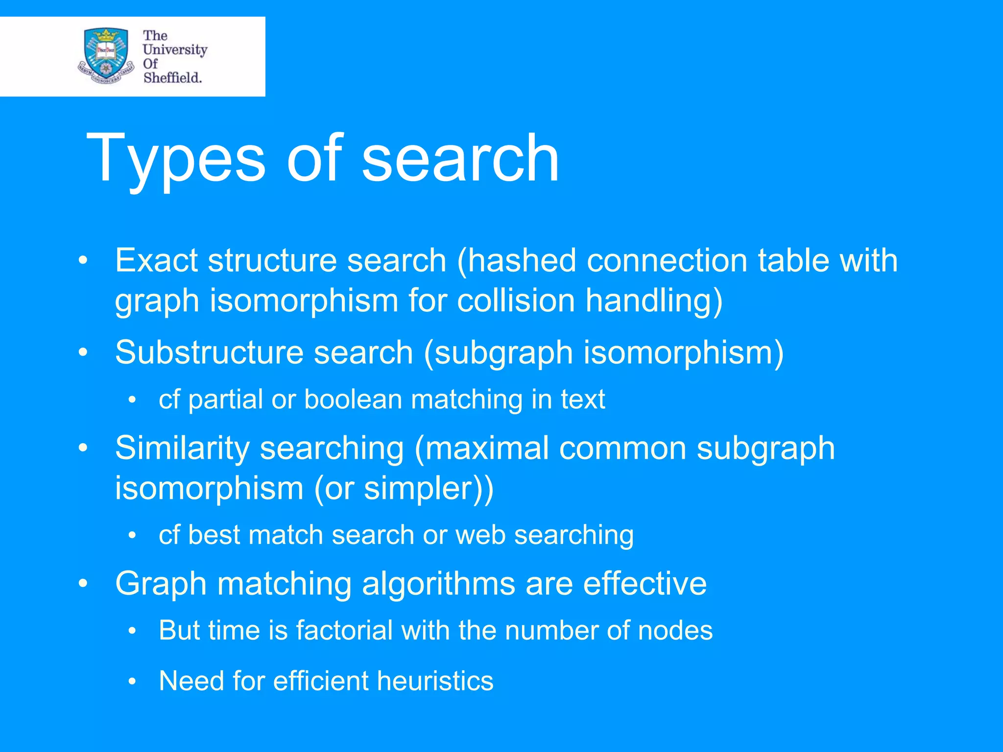 Chemoinformatics and information management