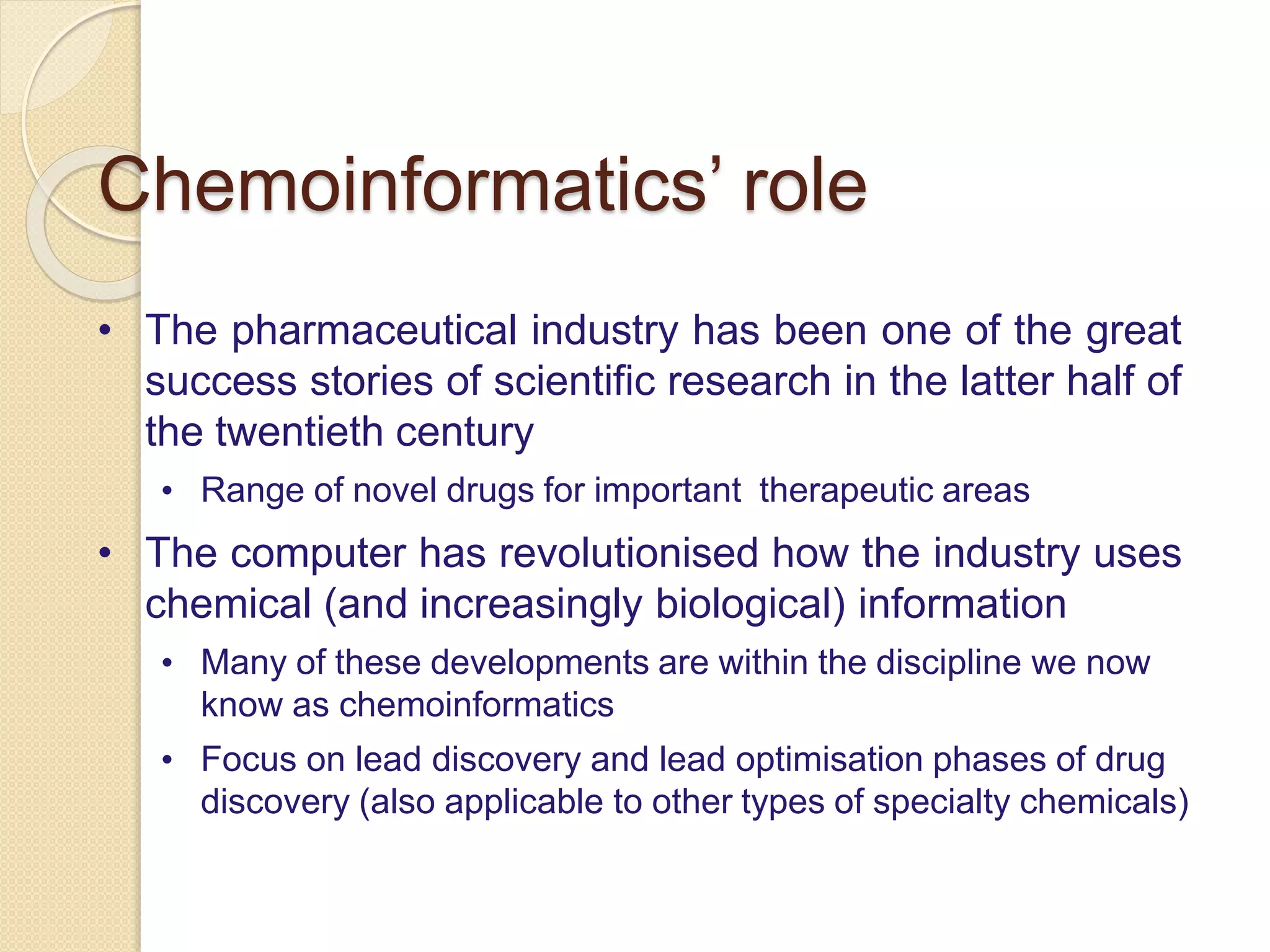 chemoinformatics ppt 2.pptx