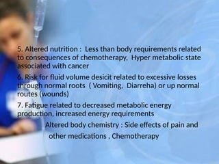 Chemotherapy and nursing responsibilities | PPTX