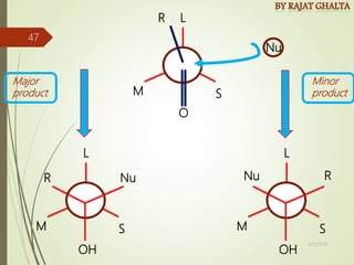 M S
L
R
Nu
M S
L
OH
R
O
Nu
M S
L
OH
R
Nu
Major
product
Minor
product
4/10/2018
47
 