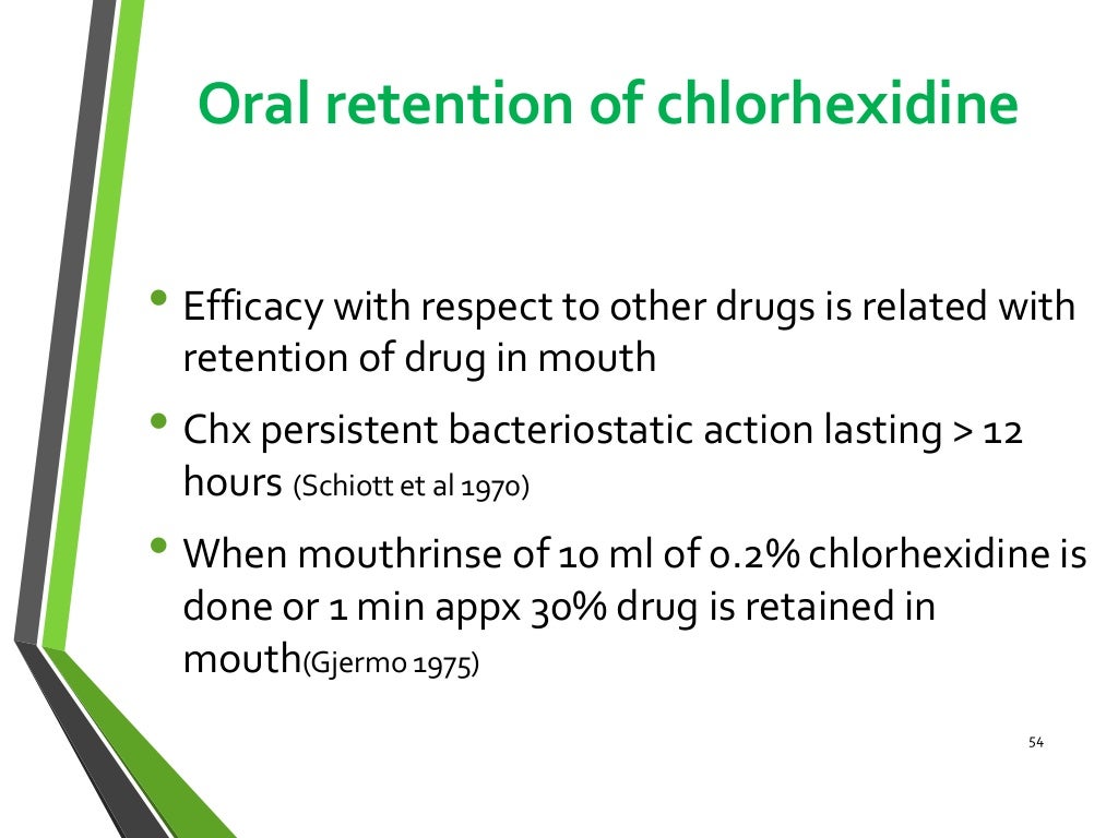 Chemotherapeutic agents (Part 2) antiplaque agents