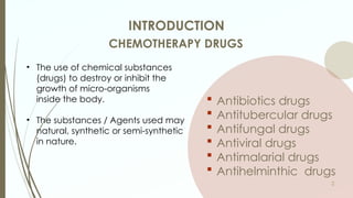 Comprehensive Overview of Chemotherapy Drugs and Their Mechanisms | PPTX