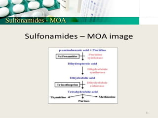 Sulfonamides - MOA
11
 