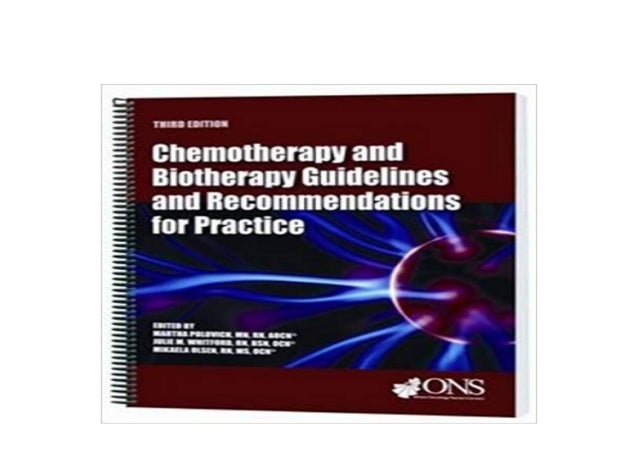pdf library Chemotherapy and Biotherapy Guidelines and