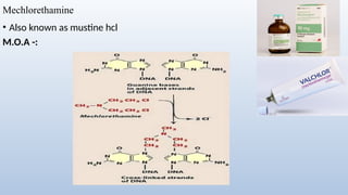 Mechlorethamine Injection Chemotherapy of cancer (malignancy) .pptx