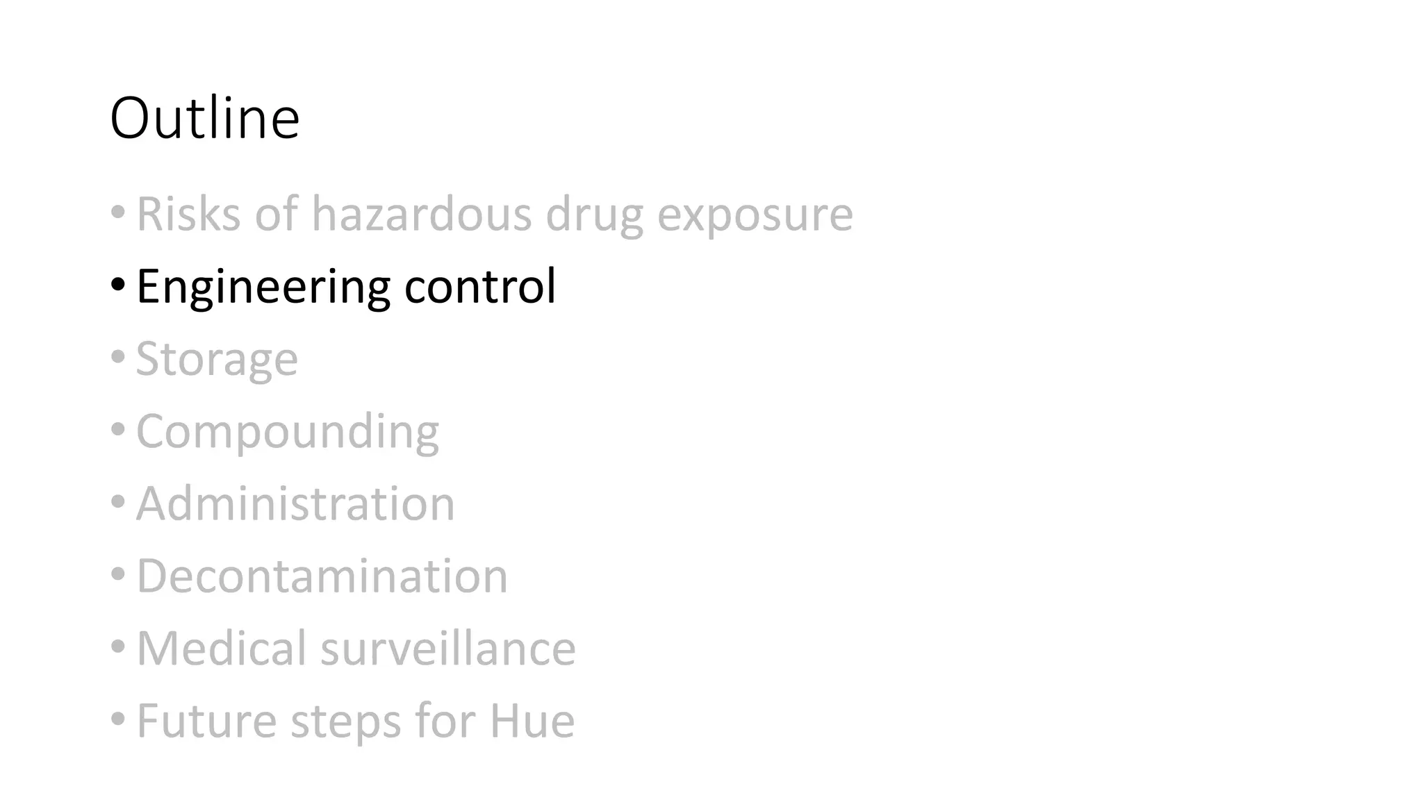 Chemotherapy safety and handlingThao's presentation PPT