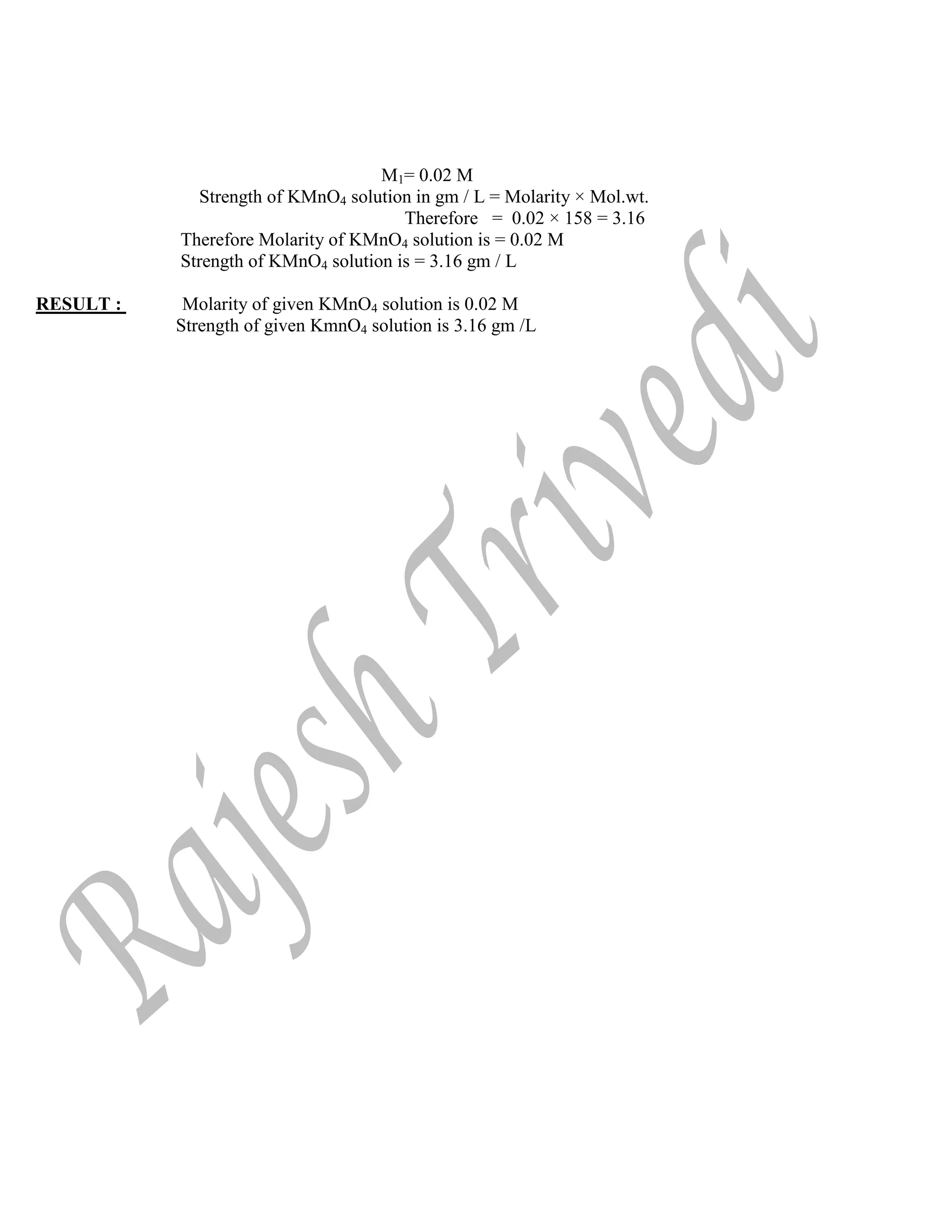 chemistry Practical Class 12th CBSE. | PDF | Chemistry | Science