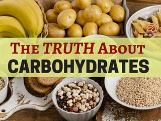 SOMETHING
TO KNOW
ABOUT CARBS
 