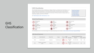 Chemical Information for Household Products | PPTX