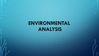 INTRODUCTION TO ENVIRONMENTAL ANALYSIS, WATER AND WASTE ANALYSIS | PPTX