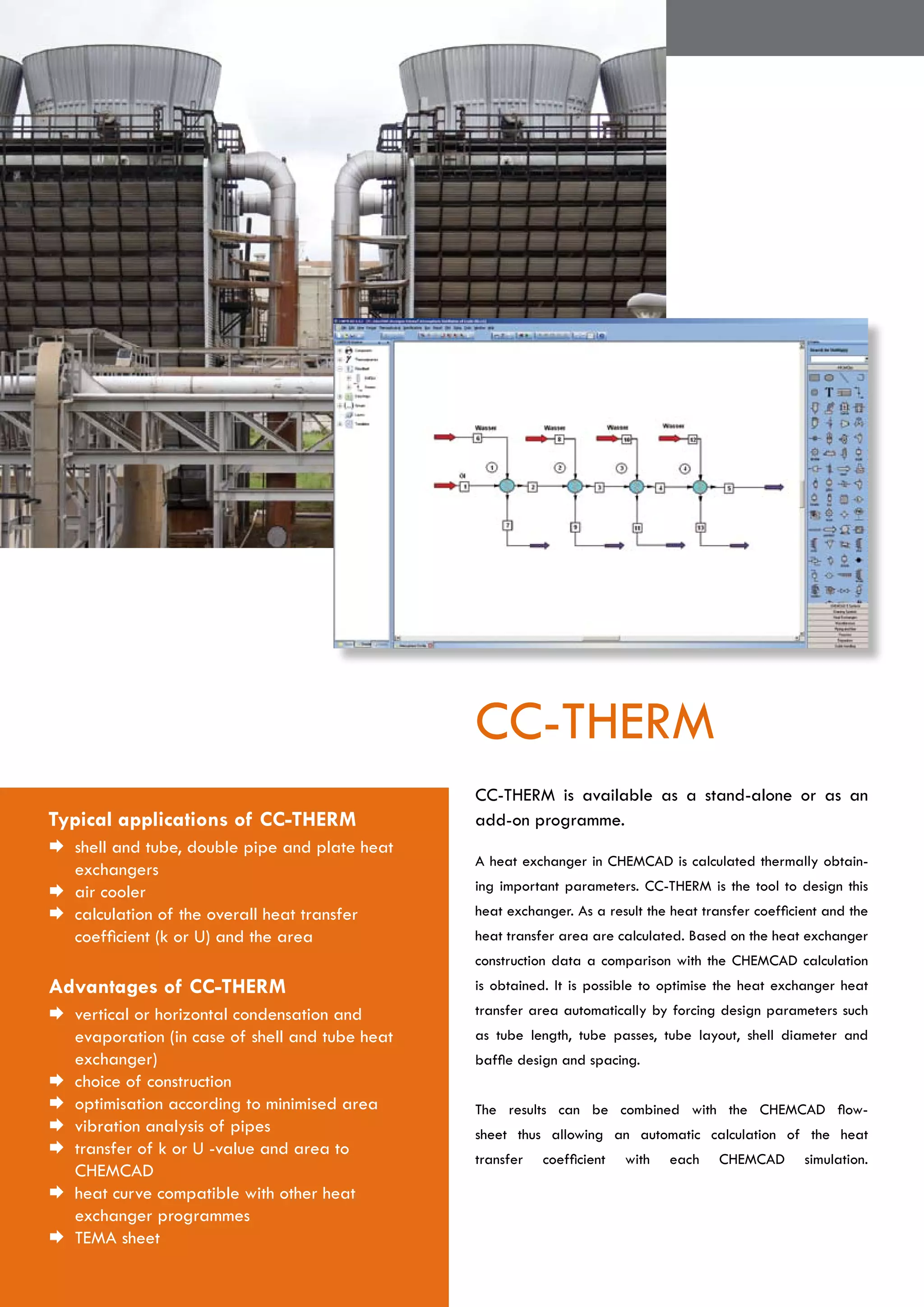 Simulador de processos CHEMCAD | PDF