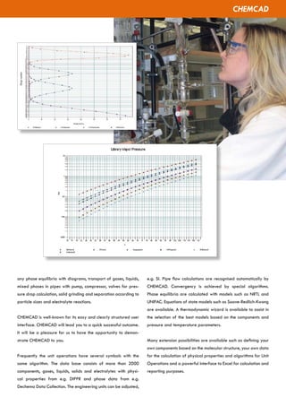 Simulador de processos CHEMCAD | PDF image.