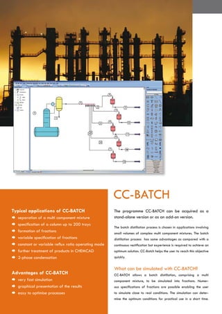 Simulador de processos CHEMCAD | PDF