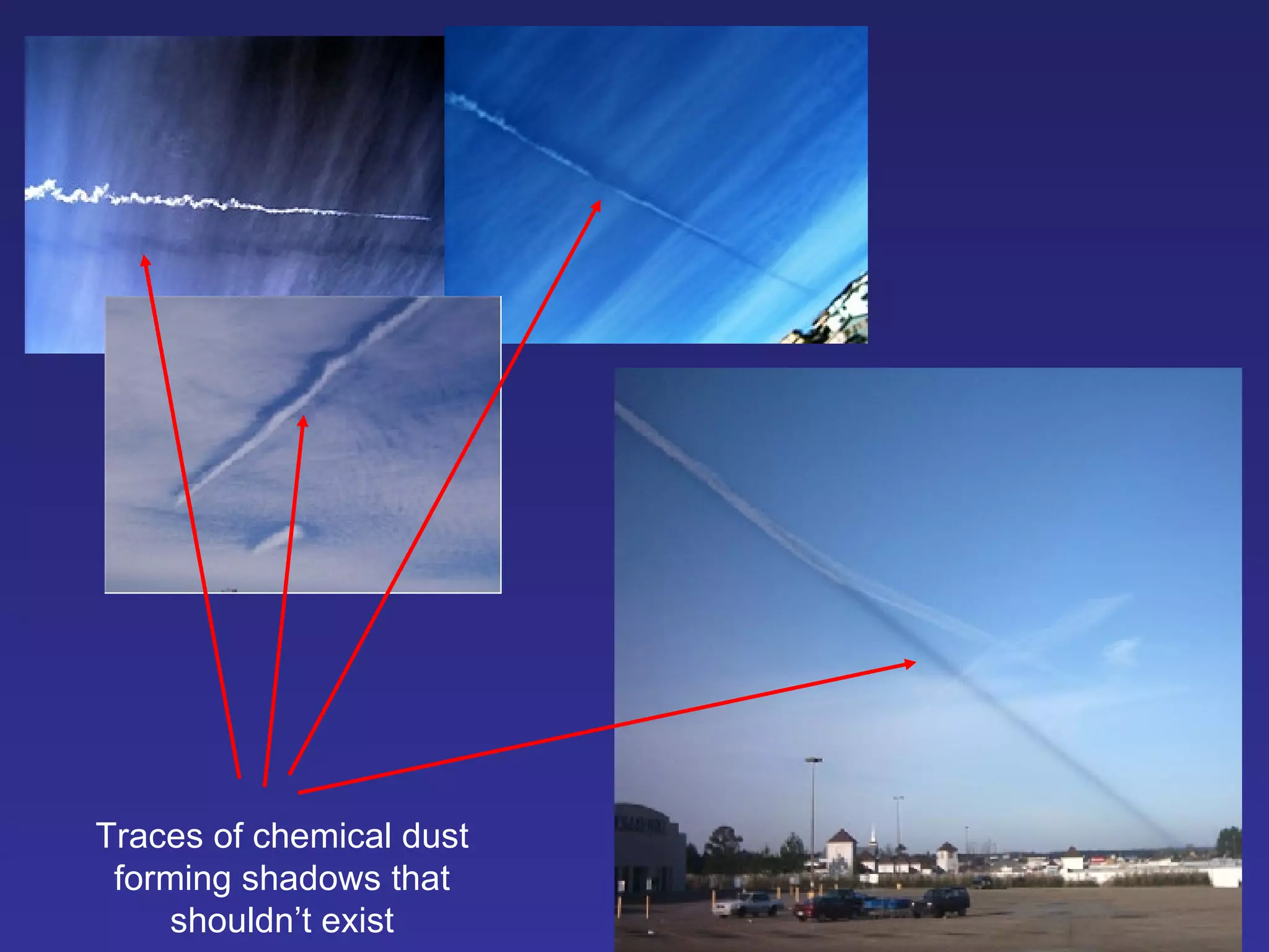 Traces of chemical dust forming shadows that shouldn’t exist 