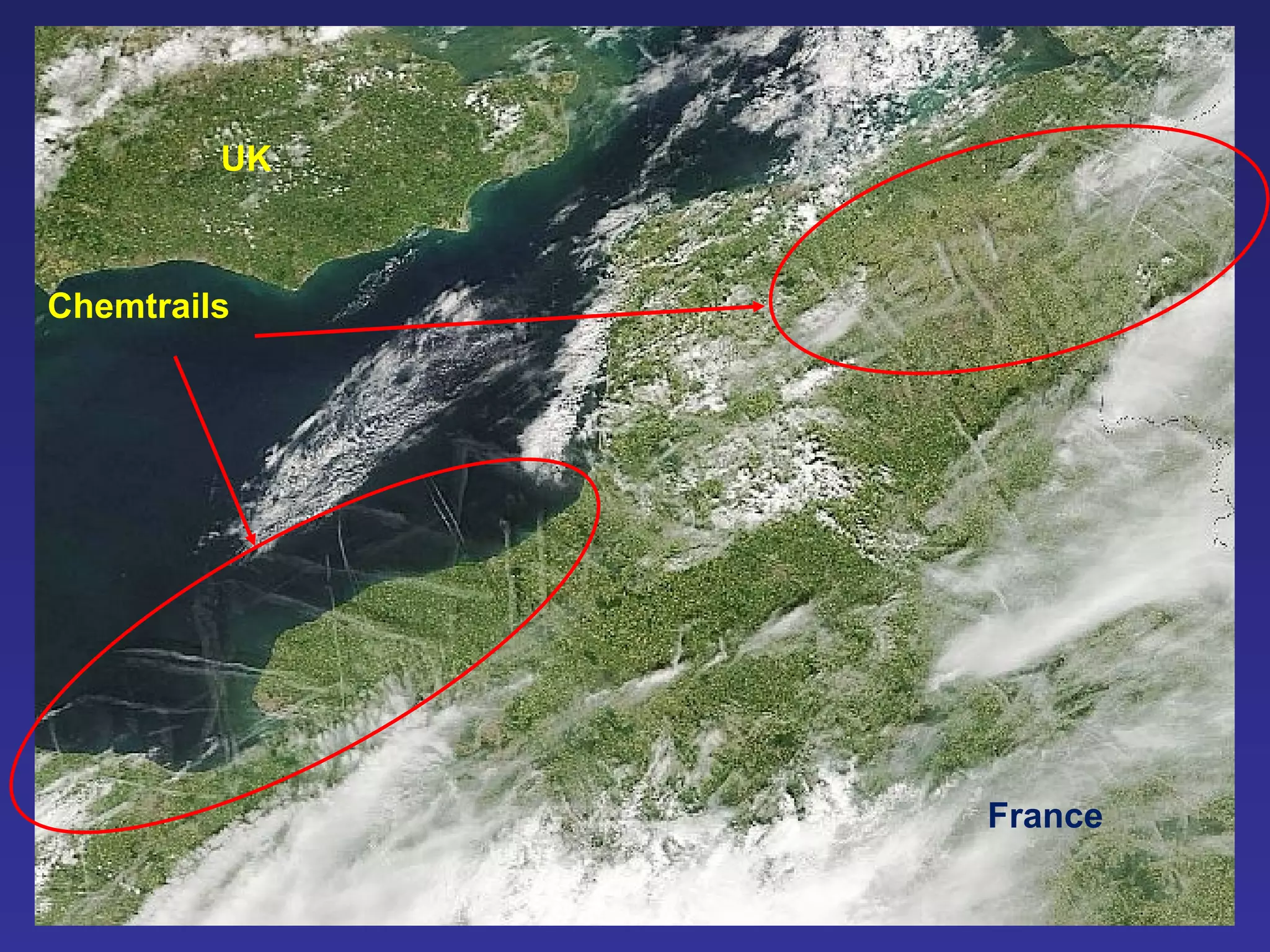 UK France Chemtrails 