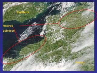 Inglaterra França Rastros químicos 