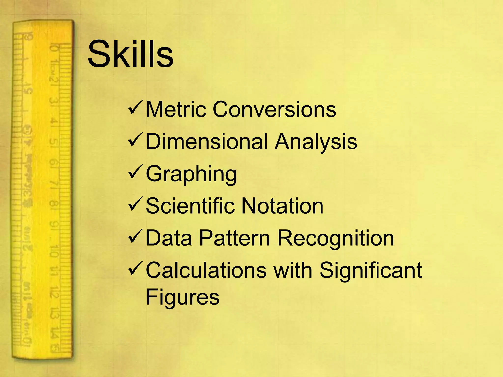 SkillsMetric Conversions