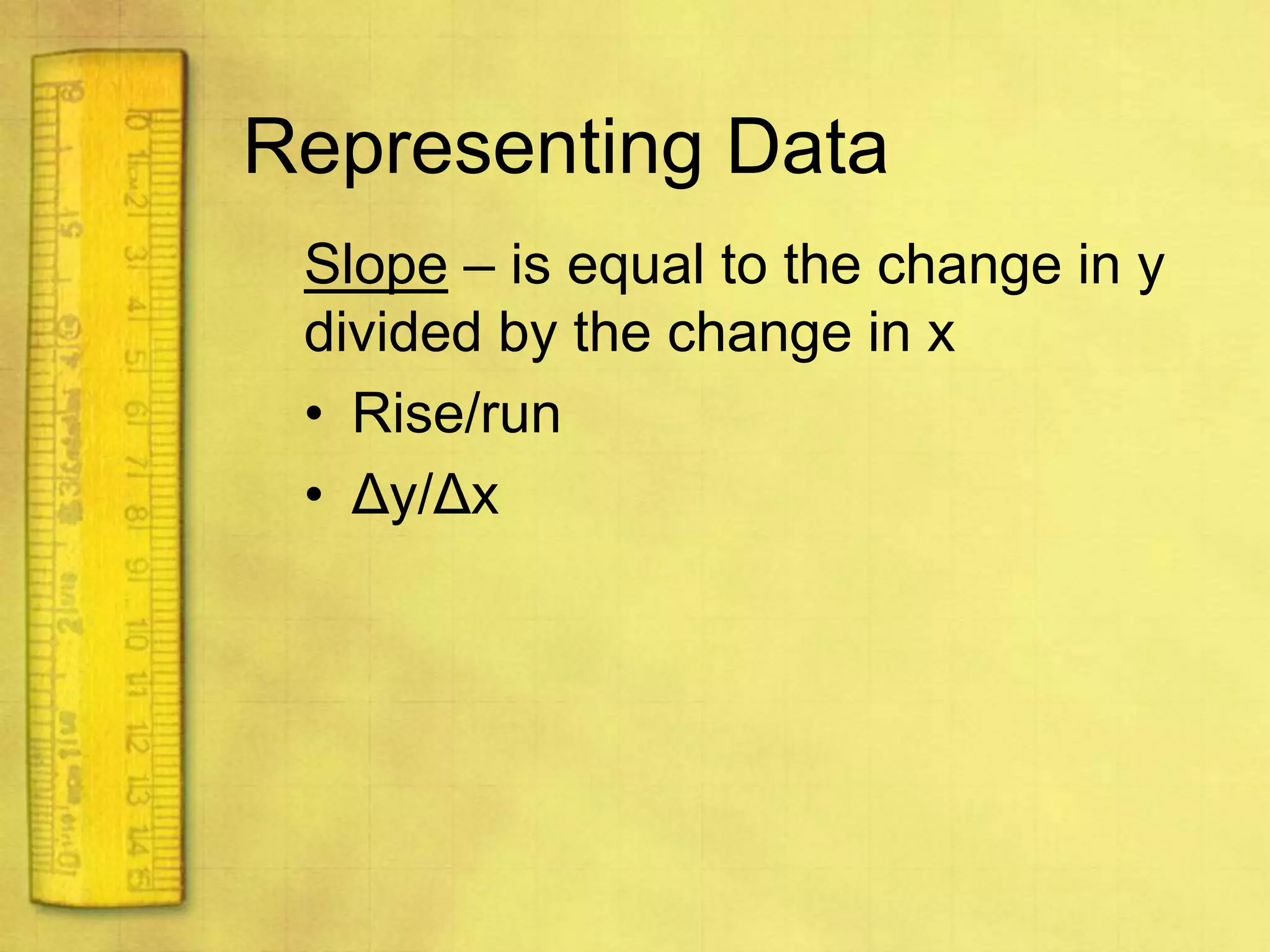 Rules for Good GraphingRules for Good Graphing on Paper:All graphs should be on graph paper. Identify the independent and dependent variables in your data.The independent variable is plotted on the horizontal axis (x-axis) and the dependent variable is plotted on the vertical axis (y-axis).Determine the range of the independent variable to be plotted. Spread the data out as much as possible.  Let each division on the graph paper stand for a convenient unit.  This usually means units that are multiples of 2, 5 or 10…etc. 