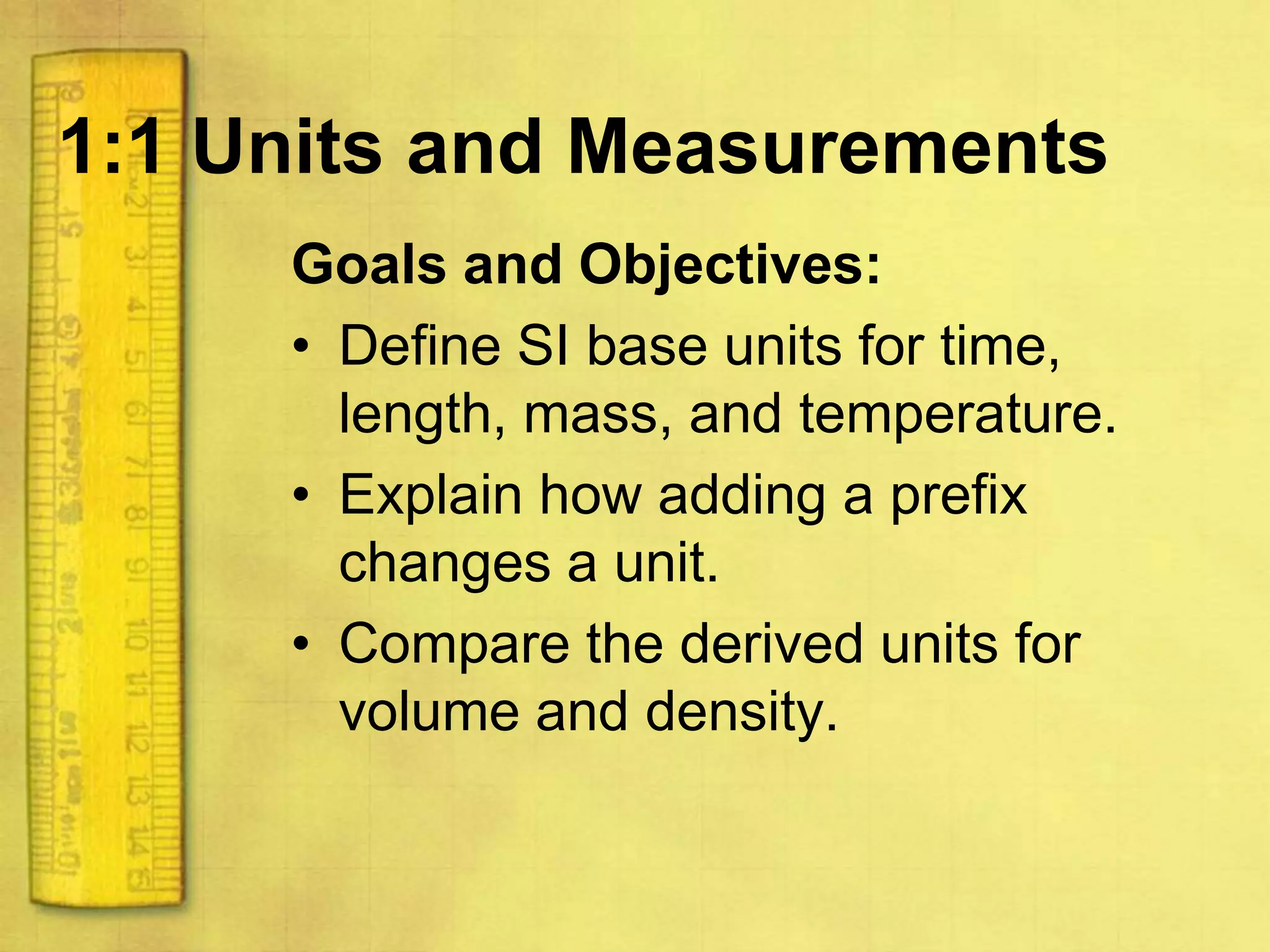 Dimensional Analysis