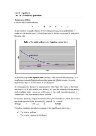 A2 Chemistry Unit 4 | PDF