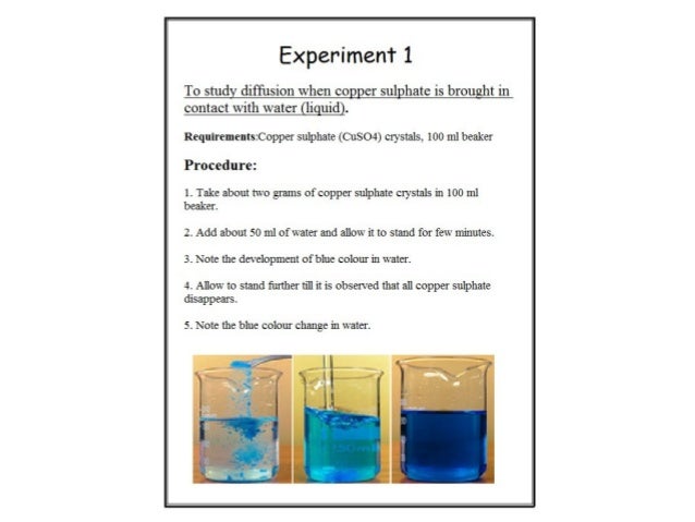 What is diffusion in chemistry?