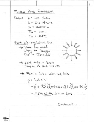 CH EN 3453 Heat Transfer 2014 Fall Utah Homework HW 04 Solutions
