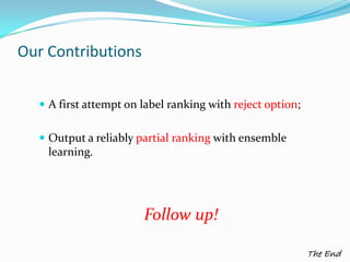 Label Ranking with Partial Abstention using Ensemble Learning | PDF