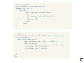 Building Single Page Apps with React.JS