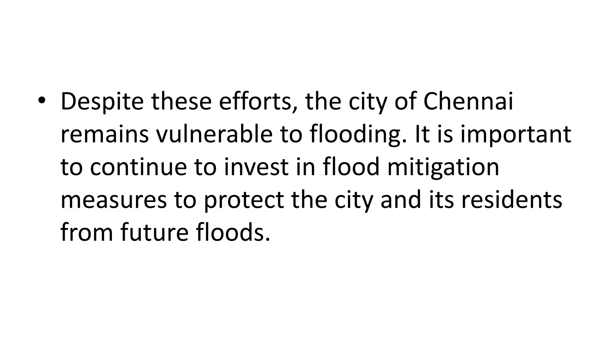 Chennai Flood Mitigation Strategies.pptx | Free Download