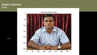 Output: Exercise
11-4
 