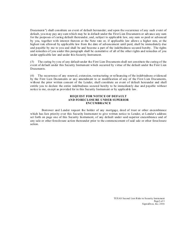 loan default notice sample