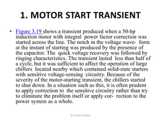 Transient Analysis Motor Control Chep 03 Electrical transient | PPTX