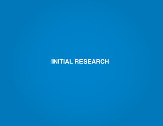 SCAD | SERV 325 Technology and Services | Spring 2013 | Management Dashboard | CHEP
INITIAL RESEARCH
 