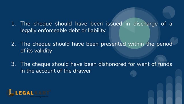 Cheque Dishonoured - Legal Tips On Your Cheque Bounce | PPT