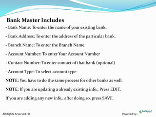Cheque management software | PPTX