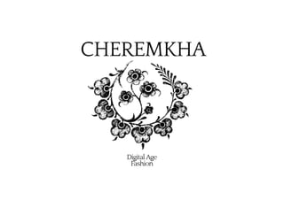Cheremkha logotype sketch