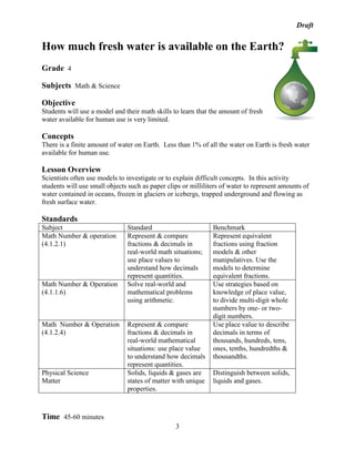 The Ripple Effect: Using Math, Science and Technology to Learn about ...