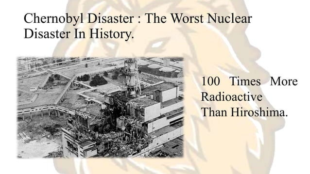 Chernobyl case study