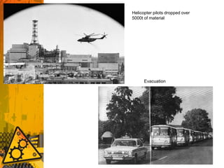 Evacuation
Helicopter pilots dropped over
5000t of material
 