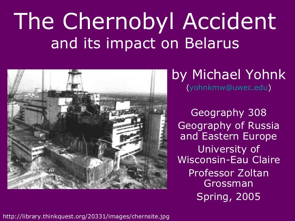 english presentation chernobyl