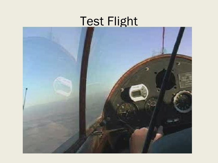 Glider Flight Test