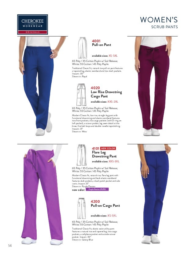 Cherokee uniforms summer2016catalog