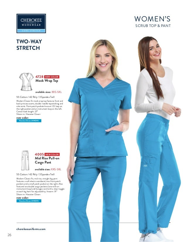 Cherokee uniforms summer2016catalog